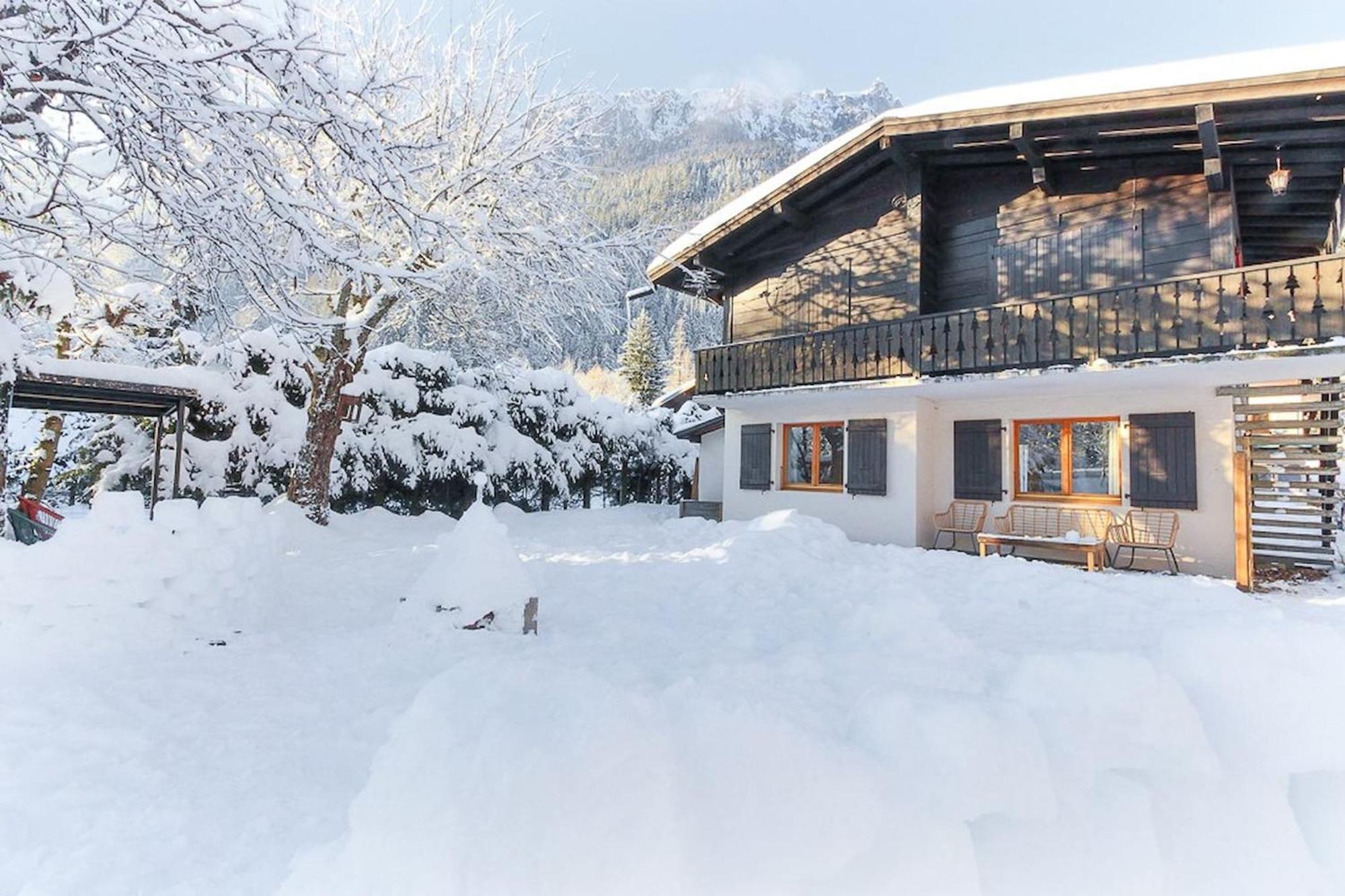 Violette De Cham - Jardin Prive - Vue Mont Blanc Apartment Chamonix Exterior photo