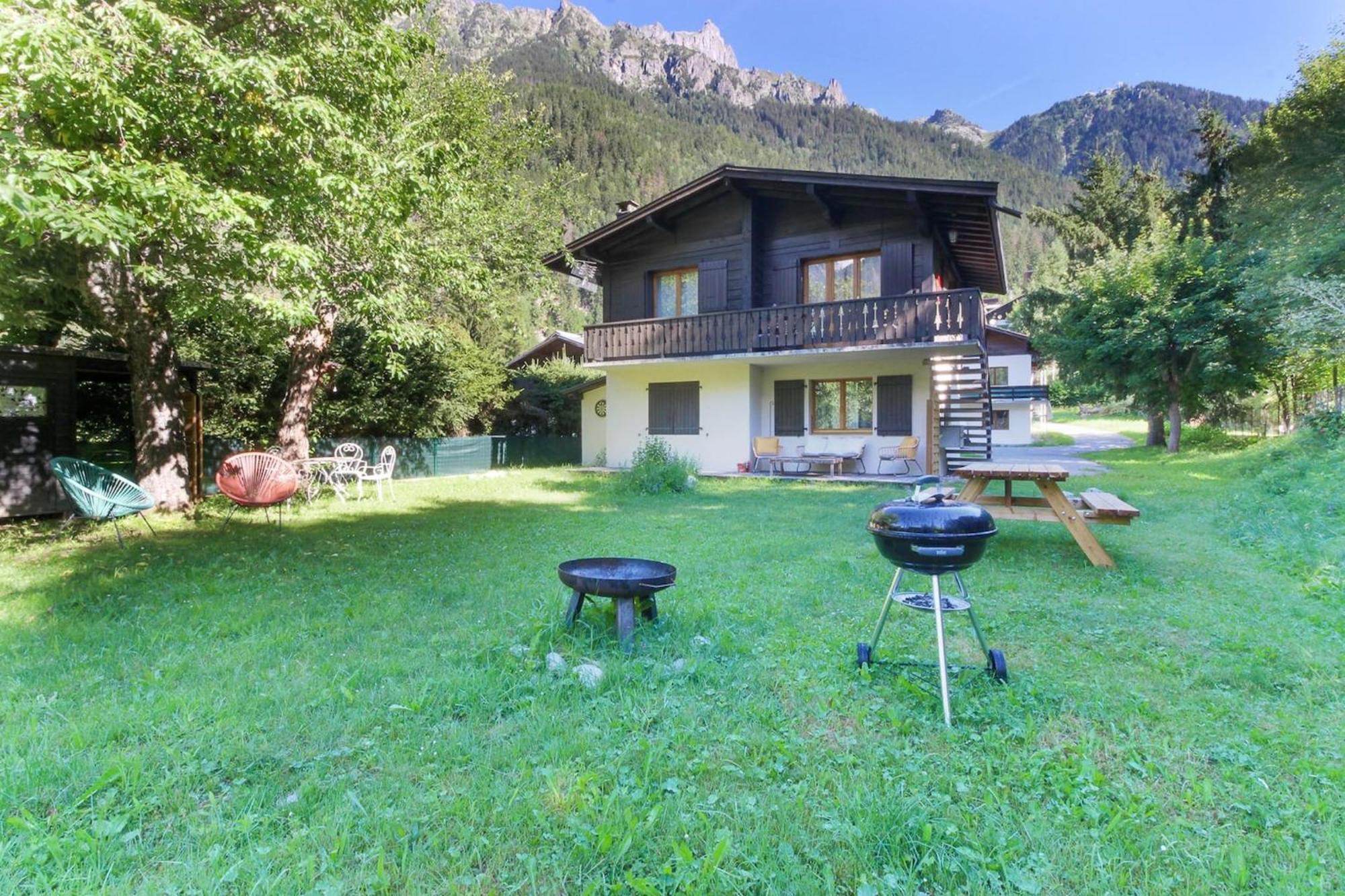 Violette De Cham - Jardin Prive - Vue Mont Blanc Apartment Chamonix Exterior photo